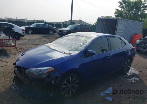 2017 Toyota Corolla Se из США, поврежденный, VIN 2T1BURHE4HC934715